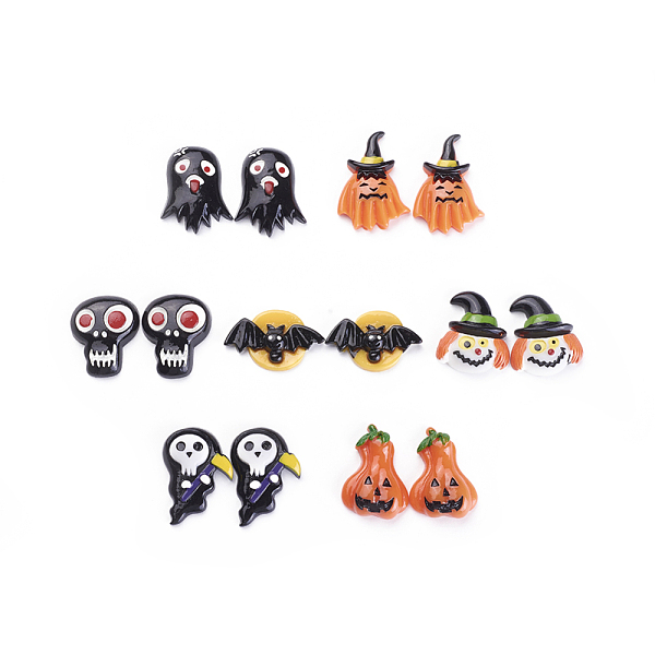 PandaHall Halloween Theme Resin Cabochons, Mixed Shapes, Mixed Color, 8.2x8.2x2.7cm, 35pcs/box Resin Mixed Shapes Multicolor
PandaHall Halloween Theme Resin Cabochons, Mixed Shapes, Mixed Color, 8.2x8.2x2.7cm, 35pcs/box Resin Mixed Shapes Multicolor
