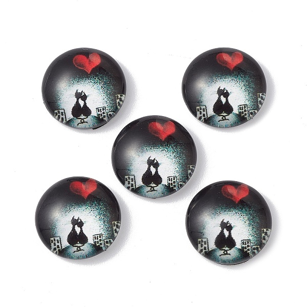 PandaHall Glass Stickers, Self Adhesive Craft Stickers, Half Round, Heart Pattern, 12x4mm Glass Heart
PandaHall Glass Stickers, Self Adhesive Craft Stickers, Half Round, Heart Pattern, 12x4mm Glass Heart