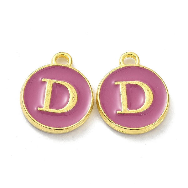 PandaHall Golden Plated Alloy Enamel Charms, Cadmium Free & Lead Free, Enamelled Sequins, Flamingo, Flat Round with Letter, Letter.D..., Pink
PandaHall Golden Plated Alloy Enamel Charms, Cadmium Free & Lead Free, Enamelled Sequins, Flamingo, Flat Round with Letter, Letter.D..., Pink