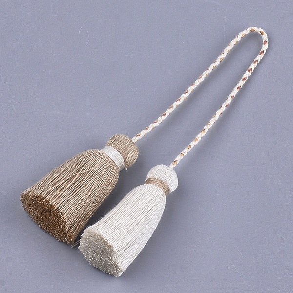 PandaHall Polycotton(Polyester Cotton) Tassel Big Pendant Decorations, Two Tone, Tan, 280~300mm Polycotton Orange
PandaHall Polycotton(Polyester Cotton) Tassel Big Pendant Decorations, Two Tone, Tan, 280~300mm Polycotton Orange