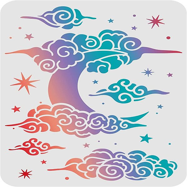PandaHall FINGERINSPIRE Moon & Clouds Stencils Template 8.3x11.7inch Plastic Star Drawing Painting Stencils Rectangle Moon Reusable Stencils...
PandaHall FINGERINSPIRE Moon & Clouds Stencils Template 8.3x11.7inch Plastic Star Drawing Painting Stencils Rectangle Moon Reusable Stencils...