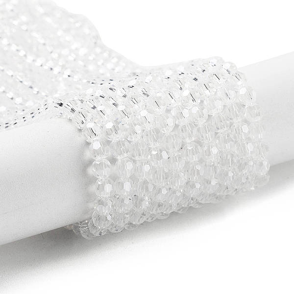 PandaHall Electroplate Transparent Glass Beads Strands, Faceted(32 Facets), Round, Pearl Luster Plated, Clear, 4mm, Hole: 0.7mm, about...
PandaHall Electroplate Transparent Glass Beads Strands, Faceted(32 Facets), Round, Pearl Luster Plated, Clear, 4mm, Hole: 0.7mm, about...