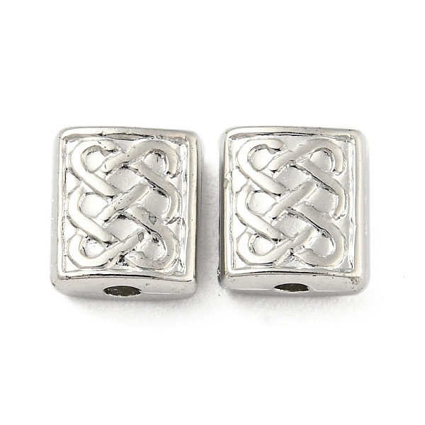 PandaHall CCB Plastic Beads, Rectangle, Platinum, 7x6x3mm, Hole: 1.4mm Plastic Rectangle
PandaHall CCB Plastic Beads, Rectangle, Platinum, 7x6x3mm, Hole: 1.4mm Plastic Rectangle