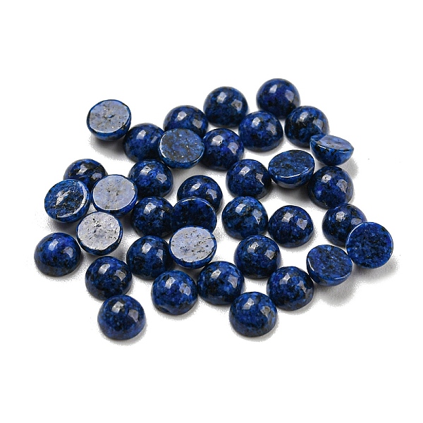 PandaHall Natural Lapis Lazuli Dyed Cabochons, Half Round, 4x2~2.5mm Lapis Lazuli Half Round
PandaHall Natural Lapis Lazuli Dyed Cabochons, Half Round, 4x2~2.5mm Lapis Lazuli Half Round