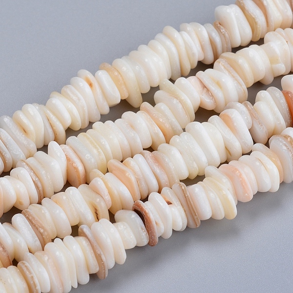 PandaHall Natural Freshwater Shell Beads Strands, Shell Shards, Disc, White, 6~10x5~7x1.5~2.5mm, Hole: 1.2mm, about 190pcs/strand, 15.75...
PandaHall Natural Freshwater Shell Beads Strands, Shell Shards, Disc, White, 6~10x5~7x1.5~2.5mm, Hole: 1.2mm, about 190pcs/strand, 15.75...