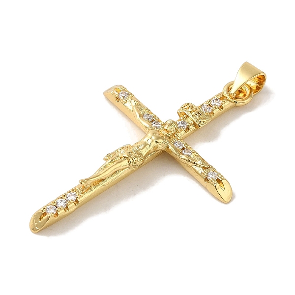 PandaHall Rack Plating Brass Micro Pave Cubic Zirconia Pendants, Cadmium Free & Lead Free, Long-Lasting Plated, Cross, Real 18K Gold Plated..., Clear
PandaHall Rack Plating Brass Micro Pave Cubic Zirconia Pendants, Cadmium Free & Lead Free, Long-Lasting Plated, Cross, Real 18K Gold Plated..., Clear