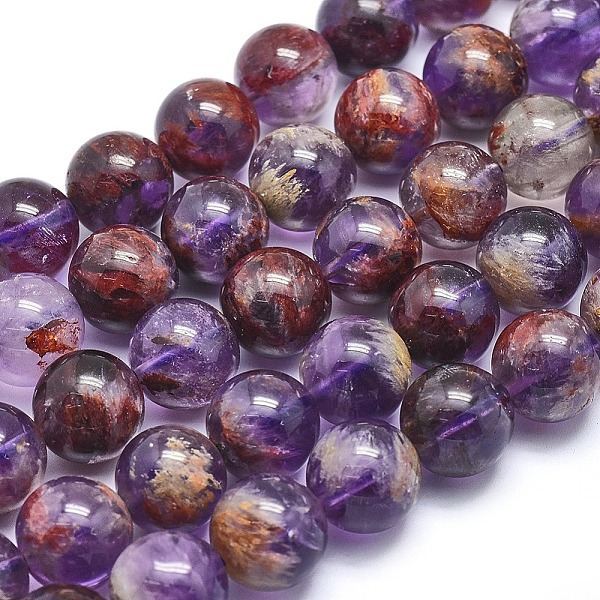 PandaHall Natural Purple Lodolite Quartz/Purple Phantom Quartz Beads Strands, Round, 12mm, Hole: 1mm, about 33pcs/strand, 15.3 inch(39cm)...
PandaHall Natural Purple Lodolite Quartz/Purple Phantom Quartz Beads Strands, Round, 12mm, Hole: 1mm, about 33pcs/strand, 15.3 inch(39cm)...