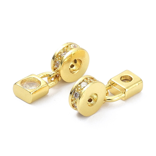 PandaHall Brass Cubic Zirconia Pendants, Lock, Golden, 16mm, Hole: 3mm Brass+Cubic Zirconia Lock Clear
PandaHall Brass Cubic Zirconia Pendants, Lock, Golden, 16mm, Hole: 3mm Brass+Cubic Zirconia Lock Clear