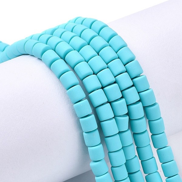 PandaHall Handmade Polymer Clay Bead Strands, Column, Dark Turquoise, 6.5x6mm, Hole: 1.2mm, about 61pcs/strand, 15.75 inch(40cm) Polymer...
PandaHall Handmade Polymer Clay Bead Strands, Column, Dark Turquoise, 6.5x6mm, Hole: 1.2mm, about 61pcs/strand, 15.75 inch(40cm) Polymer...