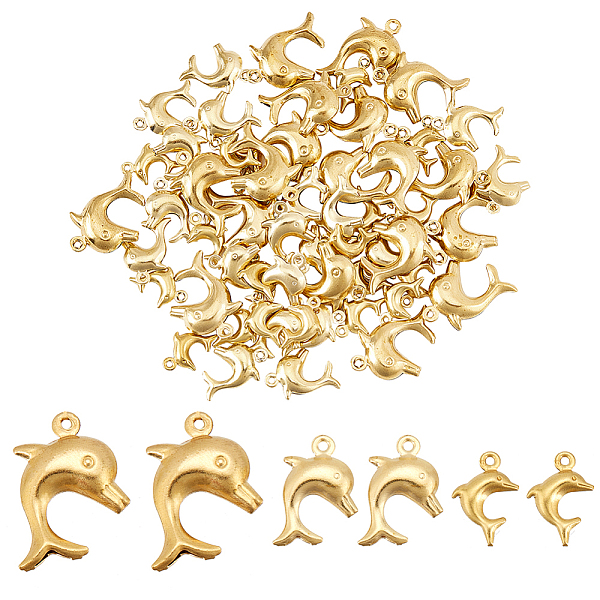 PandaHall PH 60Pcs 3D Dolphin Pendant, Dolphin Charms Ocean Sea Life Pendant Brass Pendants Dolphin Beads Summer Charms for Bracelets...
PandaHall PH 60Pcs 3D Dolphin Pendant, Dolphin Charms Ocean Sea Life Pendant Brass Pendants Dolphin Beads Summer Charms for Bracelets...
