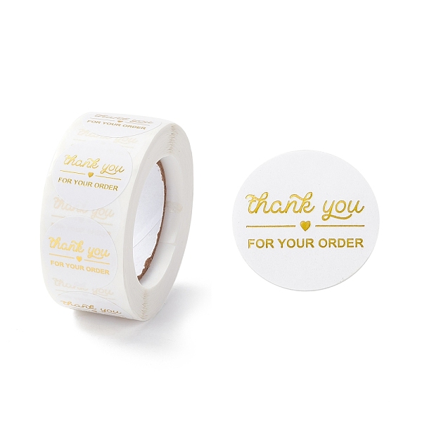 PandaHall Thank You Stickers Roll, Flat Round Paper Purchase Tag Stickers, Adhesive Labels Stickers, Heart Pattern, 2.8cm, about 28mm wide..., Gold
PandaHall Thank You Stickers Roll, Flat Round Paper Purchase Tag Stickers, Adhesive Labels Stickers, Heart Pattern, 2.8cm, about 28mm wide..., Gold