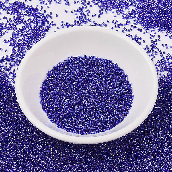 PandaHall MIYUKI Delica Beads, Cylinder, Japanese Seed Beads, 11/0, (DB0047) Silver-Lined Cobalt, 1.3x1.6mm, Hole: 0.8mm, about 10000pcs/bag..., Blue
PandaHall MIYUKI Delica Beads, Cylinder, Japanese Seed Beads, 11/0, (DB0047) Silver-Lined Cobalt, 1.3x1.6mm, Hole: 0.8mm, about 10000pcs/bag..., Blue