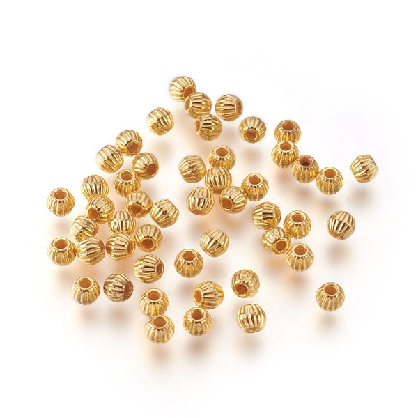 PandaHall Tibetan Style Alloy Spacer Beads, Lead Free & Cadmium Free, Bicone, Golden Color, 4x4.5mm, Hole: 1mm Alloy Bicone
PandaHall Tibetan Style Alloy Spacer Beads, Lead Free & Cadmium Free, Bicone, Golden Color, 4x4.5mm, Hole: 1mm Alloy Bicone