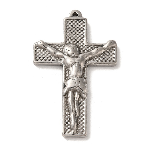 PandaHall 304 Stainless Steel Pendants, Crucifix Cross Charm, Religion, Stainless Steel Color, 48x30x4.5mm, Hole: 1.8mm 304 Stainless Steel...
PandaHall 304 Stainless Steel Pendants, Crucifix Cross Charm, Religion, Stainless Steel Color, 48x30x4.5mm, Hole: 1.8mm 304 Stainless Steel...