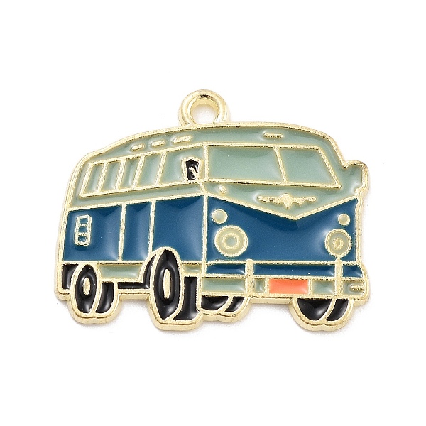 PandaHall Alloy Enamel Pendants, Cadmium Free & Lead Free, Golden, Bus Charm, Marine Blue, 20x25x1mm, Hole: 1.6mm Alloy+Enamel Bus
PandaHall Alloy Enamel Pendants, Cadmium Free & Lead Free, Golden, Bus Charm, Marine Blue, 20x25x1mm, Hole: 1.6mm Alloy+Enamel Bus