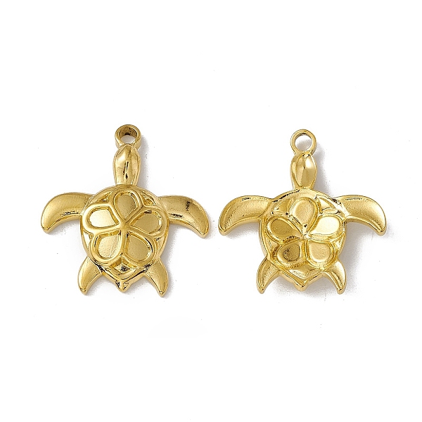 PandaHall Vacuum Plating 304 Stainless Steel Pendants, Sea Turtle Charms, Golden, 26x24x4mm, Hole: 2mm 304 Stainless Steel Tortoise
PandaHall Vacuum Plating 304 Stainless Steel Pendants, Sea Turtle Charms, Golden, 26x24x4mm, Hole: 2mm 304 Stainless Steel Tortoise