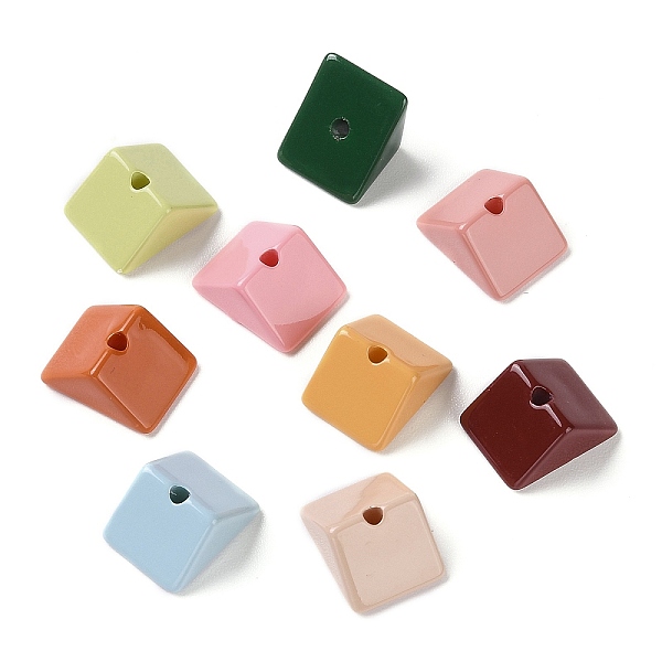 PandaHall Baking Paint Acrylic Beads, Triangle, Mixed Color, 8x16x12.5mm, Hole: 2.2mm Acrylic Triangle Multicolor
PandaHall Baking Paint Acrylic Beads, Triangle, Mixed Color, 8x16x12.5mm, Hole: 2.2mm Acrylic Triangle Multicolor