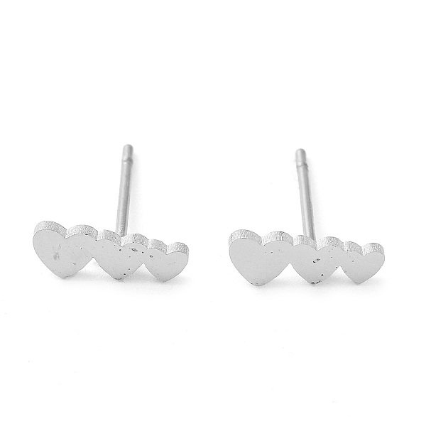 PandaHall 304 Stainless Steel Stud Earrings, Heart, Stainless Steel Color, 4x10.5mm 304 Stainless Steel Heart
PandaHall 304 Stainless Steel Stud Earrings, Heart, Stainless Steel Color, 4x10.5mm 304 Stainless Steel Heart