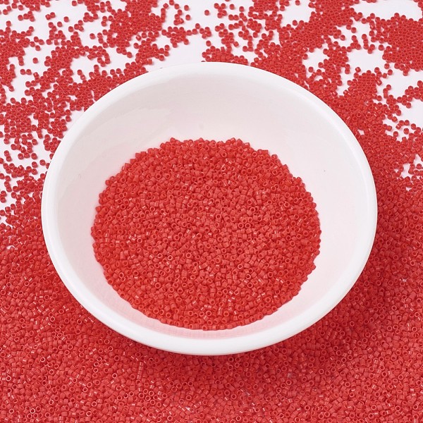 PandaHall MIYUKI Delica Beads, Cylinder, Japanese Seed Beads, 11/0, (DB0727) Opaque Vermillion Red, 1.3x1.6mm, Hole: 0.8mm, about...
PandaHall MIYUKI Delica Beads, Cylinder, Japanese Seed Beads, 11/0, (DB0727) Opaque Vermillion Red, 1.3x1.6mm, Hole: 0.8mm, about...