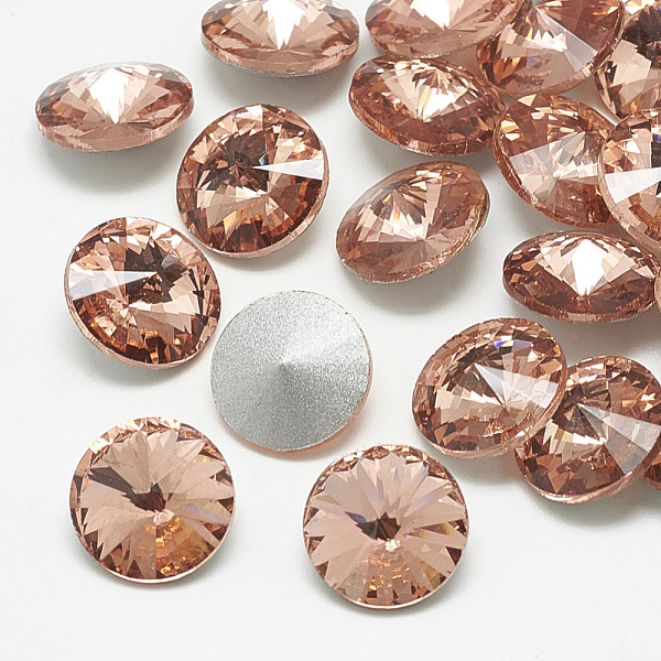 PandaHall Pointed Back Glass Rhinestone Cabochons, Rivoli Rhinestone, Back Plated, Faceted, Cone, Vintage Rose, 10x5mm Glass Rhinestone Cone..., Pink
PandaHall Pointed Back Glass Rhinestone Cabochons, Rivoli Rhinestone, Back Plated, Faceted, Cone, Vintage Rose, 10x5mm Glass Rhinestone Cone..., Pink