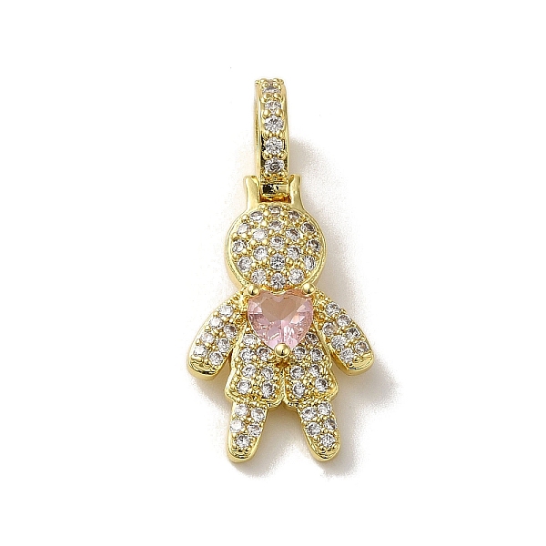 PandaHall Rack Plating Brass Micro Pave Clear Cubic Zirconia Pendants, Real 18K Gold Plated, Long-Lasting Plated, Lead Free & Cadmium Free..., Pink
PandaHall Rack Plating Brass Micro Pave Clear Cubic Zirconia Pendants, Real 18K Gold Plated, Long-Lasting Plated, Lead Free & Cadmium Free..., Pink