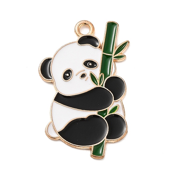 PandaHall Alloy Pendant, Panda, Light Gold, Green, 31x19x1mm, Hole: 2mm Alloy Panda Green
PandaHall Alloy Pendant, Panda, Light Gold, Green, 31x19x1mm, Hole: 2mm Alloy Panda Green