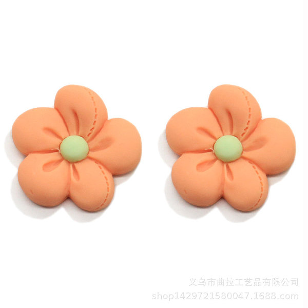 PandaHall Resin Frosted Cabochons, DIY for Earrings & Bobby pin Accessories, Flower, Orange, 24x6mm Resin Flower Orange
PandaHall Resin Frosted Cabochons, DIY for Earrings & Bobby pin Accessories, Flower, Orange, 24x6mm Resin Flower Orange