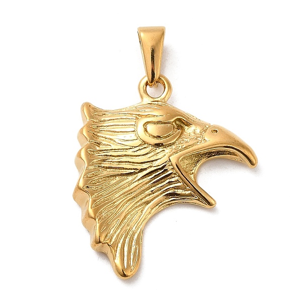 PandaHall Vacuum Plating 304 Stainless Steel Pendants, Long-Lasting Plated, Eagle Charm, Golden, 29.5x24.5x4mm, Hole: 6.5x2.5mm 304...
PandaHall Vacuum Plating 304 Stainless Steel Pendants, Long-Lasting Plated, Eagle Charm, Golden, 29.5x24.5x4mm, Hole: 6.5x2.5mm 304...