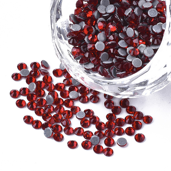 PandaHall Hotfix Rhinestone, Glass Rhinestone Flat Back Cabochons, Half Round, Light Siam, SS10, 2.7~2.8x1mm, about 1440pcs/bag Glass..., Red
PandaHall Hotfix Rhinestone, Glass Rhinestone Flat Back Cabochons, Half Round, Light Siam, SS10, 2.7~2.8x1mm, about 1440pcs/bag Glass..., Red