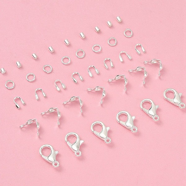 PandaHall DIY Jewelry Making Finding Kit, Including Zinc Alloy Lobster Claw Clasps, Iron Jump Rings, Brass Crimp Beads & End Bead Tips &...
PandaHall DIY Jewelry Making Finding Kit, Including Zinc Alloy Lobster Claw Clasps, Iron Jump Rings, Brass Crimp Beads & End Bead Tips &...