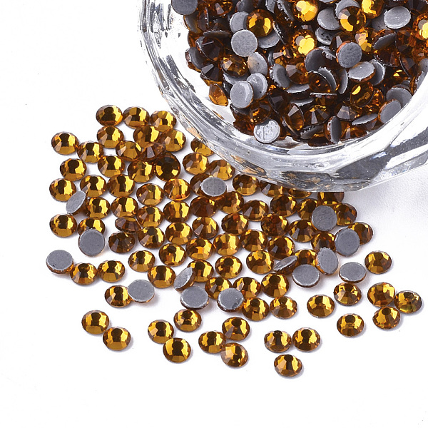 PandaHall Hotfix Rhinestone, Glass Rhinestone Flat Back Cabochons, Half Round, Topaz, SS10, 2.7~2.8x1mm, about 1440pcs/bag Glass Rhinestone..., Yellow
PandaHall Hotfix Rhinestone, Glass Rhinestone Flat Back Cabochons, Half Round, Topaz, SS10, 2.7~2.8x1mm, about 1440pcs/bag Glass Rhinestone..., Yellow