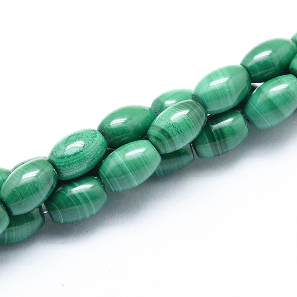 PandaHall Natural Malachite Beads Strands, Rice, 6x4~4.5mm, Hole: 0.6mm, about 64pcs/strand, 15.35 inch(39cm) Malachite Rice
PandaHall Natural Malachite Beads Strands, Rice, 6x4~4.5mm, Hole: 0.6mm, about 64pcs/strand, 15.35 inch(39cm) Malachite Rice