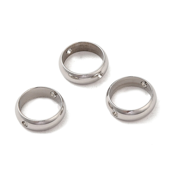 PandaHall 201 Stainless Steel Bead Frames, Ring, Stainless Steel Color, 10x3mm, Hole: 1mm 201 Stainless Steel Ring
PandaHall 201 Stainless Steel Bead Frames, Ring, Stainless Steel Color, 10x3mm, Hole: 1mm 201 Stainless Steel Ring
