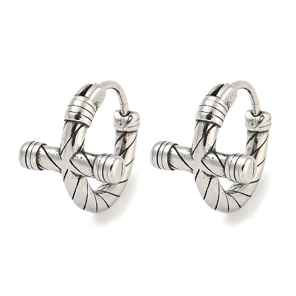 PandaHall 316 Surgical Stainless Steel Hoop Earrings, Ring, Antique Silver, 14.5x12mm 316 Surgical Stainless Steel Ring
PandaHall 316 Surgical Stainless Steel Hoop Earrings, Ring, Antique Silver, 14.5x12mm 316 Surgical Stainless Steel Ring