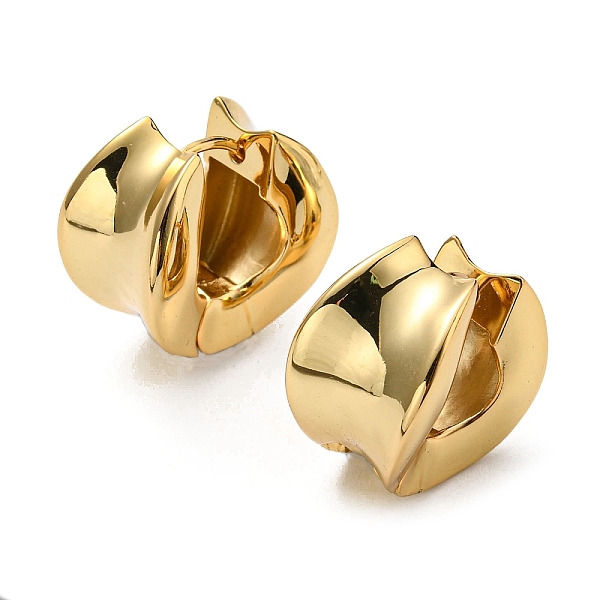 PandaHall Rack Plating Brass Twist Thick Hoop Earrings, Lead Free & Cadmium Free, Real 18K Gold Plated, 22x23x14.5mm Brass
PandaHall Rack Plating Brass Twist Thick Hoop Earrings, Lead Free & Cadmium Free, Real 18K Gold Plated, 22x23x14.5mm Brass