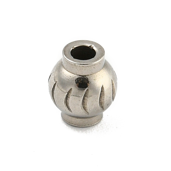 PandaHall 304 Stainless Steel Beads, Lantern, Stainless Steel Color, 5.5x5mm, Hole: 1.6mm 304 Stainless Steel Lantern
PandaHall 304 Stainless Steel Beads, Lantern, Stainless Steel Color, 5.5x5mm, Hole: 1.6mm 304 Stainless Steel Lantern