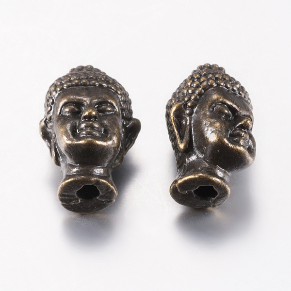 PandaHall Tibetan Style Alloy Beads, Buddha Head, Antique Bronze, 13x9x8.5mm, Hole: 1.5mm Alloy Others
PandaHall Tibetan Style Alloy Beads, Buddha Head, Antique Bronze, 13x9x8.5mm, Hole: 1.5mm Alloy Others