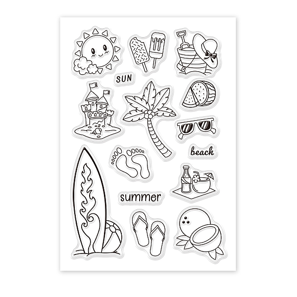 PandaHall PVC Plastic Stamps, for DIY Scrapbooking, Photo Album Decorative, Cards Making, Stamp Sheets, Holiday Pattern, 16x11x0.3cm Plastic...
PandaHall PVC Plastic Stamps, for DIY Scrapbooking, Photo Album Decorative, Cards Making, Stamp Sheets, Holiday Pattern, 16x11x0.3cm Plastic...