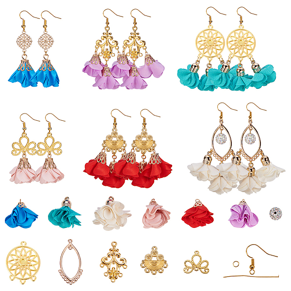 PandaHall SUNNYCLUE DIY Earring Making, Cloth Pendant Decorations, with Acrylic Findings, Brass Horse Eye Chandelier Component Links and..., Multicolor
PandaHall SUNNYCLUE DIY Earring Making, Cloth Pendant Decorations, with Acrylic Findings, Brass Horse Eye Chandelier Component Links and..., Multicolor