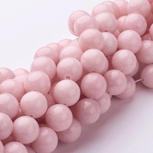 PandaHall Natural Mashan Jade Round Beads Strands, Dyed, Pink, 10mm, Hole: 1mm, about 41pcs/strand, 15.7 inch Mashan Jade Round Pink
PandaHall Natural Mashan Jade Round Beads Strands, Dyed, Pink, 10mm, Hole: 1mm, about 41pcs/strand, 15.7 inch Mashan Jade Round Pink