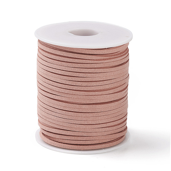 PandaHall 45M Faux Suede Cord, Faux Suede Lace, Dark Salmon, 2~2.5x1.5~2mm, about 50 Yards(45m)/Roll Faux Suede
PandaHall 45M Faux Suede Cord, Faux Suede Lace, Dark Salmon, 2~2.5x1.5~2mm, about 50 Yards(45m)/Roll Faux Suede