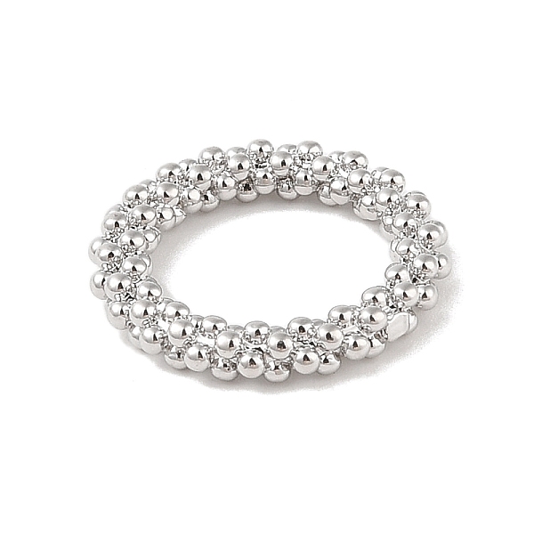 PandaHall Brass Closed Jump Rings, Bubble ring bump, Platinum, 20x3.5mm, Inner Diameter: 13mm Brass Ring
PandaHall Brass Closed Jump Rings, Bubble ring bump, Platinum, 20x3.5mm, Inner Diameter: 13mm Brass Ring