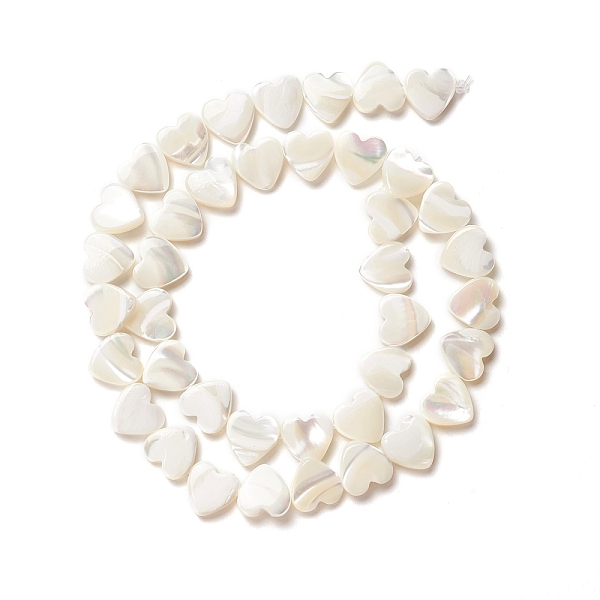 PandaHall Natural Trochid Shell/Trochus Shell Beads, Peach Heart, Seashell Color, 10x10x2.5~3mm, Hole: 0.8mm, about 40pcs/strand, 15.75 inch...
PandaHall Natural Trochid Shell/Trochus Shell Beads, Peach Heart, Seashell Color, 10x10x2.5~3mm, Hole: 0.8mm, about 40pcs/strand, 15.75 inch...