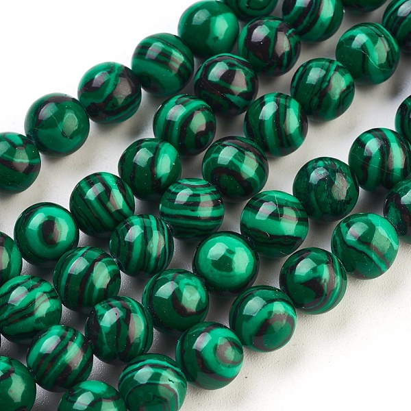PandaHall Synthetic Malachite Beads Strands, Dyed, Round, Green, Size: about 8mm in diameter, hole: 1.5mm, about 50pcs/strand, 15.5 inch...
PandaHall Synthetic Malachite Beads Strands, Dyed, Round, Green, Size: about 8mm in diameter, hole: 1.5mm, about 50pcs/strand, 15.5 inch...