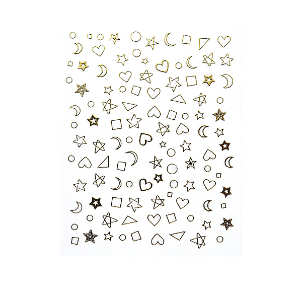 PandaHall Metal Nail Decals Stickers, Line Stripe Word Heart Self-adhesive Nail Art Supplies, for Woman Girls DIY Nail Art Design, Geometric..., Gold
PandaHall Metal Nail Decals Stickers, Line Stripe Word Heart Self-adhesive Nail Art Supplies, for Woman Girls DIY Nail Art Design, Geometric..., Gold