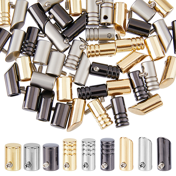PandaHall DICOSMETIC 45 Sets 9 Style Alloy Aglets for Shoelaces, Shoelace Tips Head, Column, Mixed Color, 12~17x7~8mm, Hole: 2mm, Inner...
PandaHall DICOSMETIC 45 Sets 9 Style Alloy Aglets for Shoelaces, Shoelace Tips Head, Column, Mixed Color, 12~17x7~8mm, Hole: 2mm, Inner...