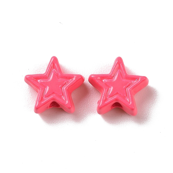 PandaHall Spray Painted Alloy Beads, Star, Cerise, 7x7.5x3.2mm, Hole: 1.2mm Alloy Star Red
PandaHall Spray Painted Alloy Beads, Star, Cerise, 7x7.5x3.2mm, Hole: 1.2mm Alloy Star Red