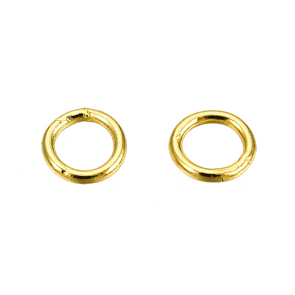 PandaHall 304 Stainless Steel Round Rings, Soldered Jump Rings, Closed Jump Rings, Golden, 5x0.8mm, Inner Diameter: 3.5mm 304 Stainless...
PandaHall 304 Stainless Steel Round Rings, Soldered Jump Rings, Closed Jump Rings, Golden, 5x0.8mm, Inner Diameter: 3.5mm 304 Stainless...