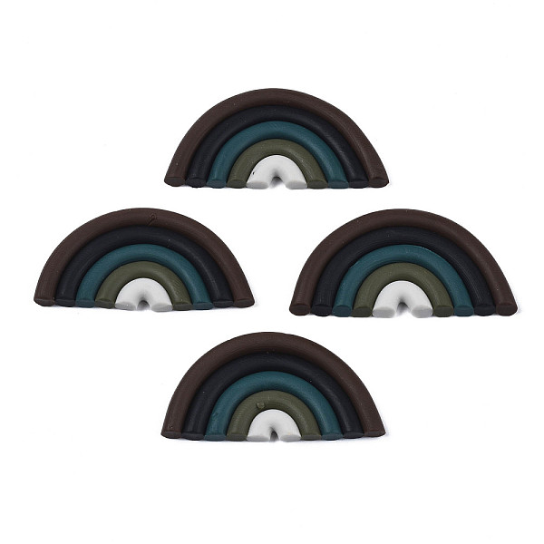 PandaHall Handmade Polymer Clay Cabochons, Half Round/Semi Circle, Coconut Brown, 21.5x41.5~43x3.5~4mm Polymer Clay Half Round
PandaHall Handmade Polymer Clay Cabochons, Half Round/Semi Circle, Coconut Brown, 21.5x41.5~43x3.5~4mm Polymer Clay Half Round