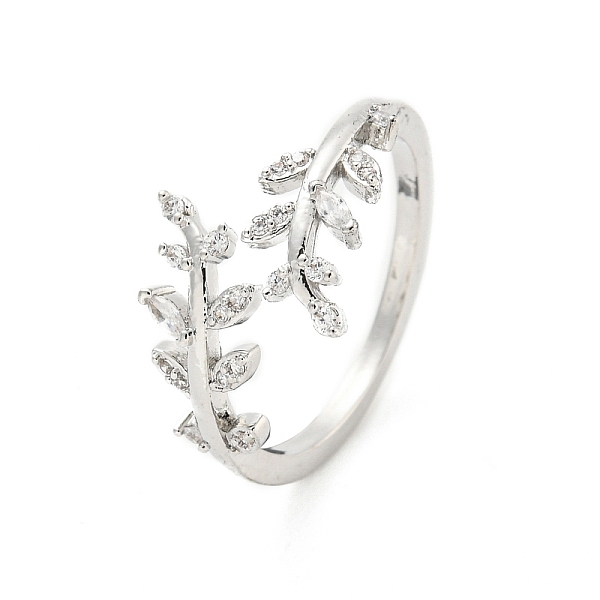 PandaHall Brass Micro Pave Cubic Zirconia Cuff Rings, Leaf Open Rings for Women, Long-Lasting Plated, Platinum, Adjustable Brass+Cubic..., Clear
PandaHall Brass Micro Pave Cubic Zirconia Cuff Rings, Leaf Open Rings for Women, Long-Lasting Plated, Platinum, Adjustable Brass+Cubic..., Clear